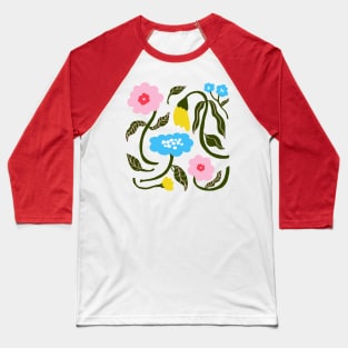 Spring Flowers Baseball T-Shirt